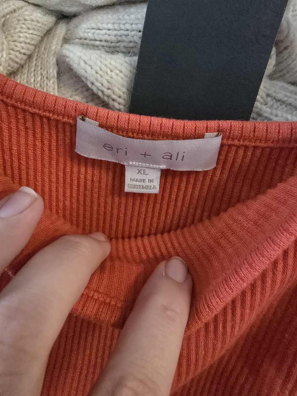 Women's Ribbed Tank Top - Picture 3 of 3